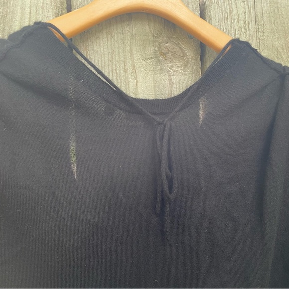 Vince Cashmere Black Sleeveless Sweater Cowlneck - Picture 3 of 10